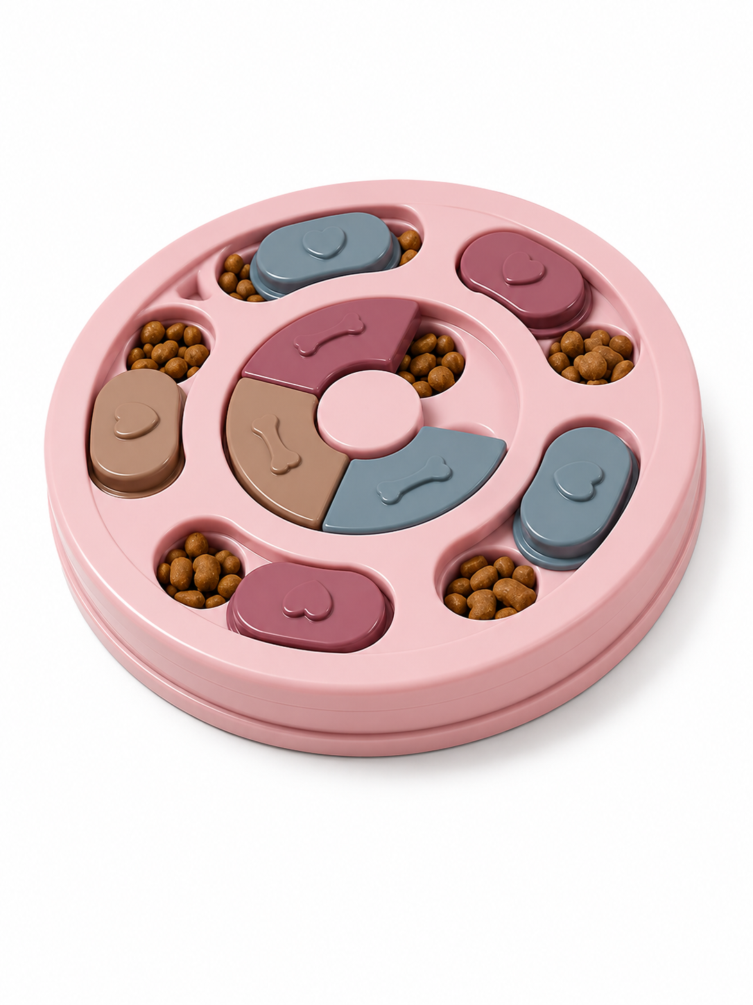 Pup Training Bowl – Slow Feeder & Portion Control Dog Bowl for Puppies