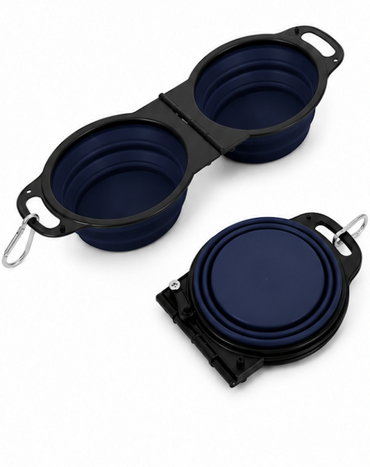 Portable Collapsible Pet Bowls for Dogs & Cats – Foldable, Lightweight Travel Bowl