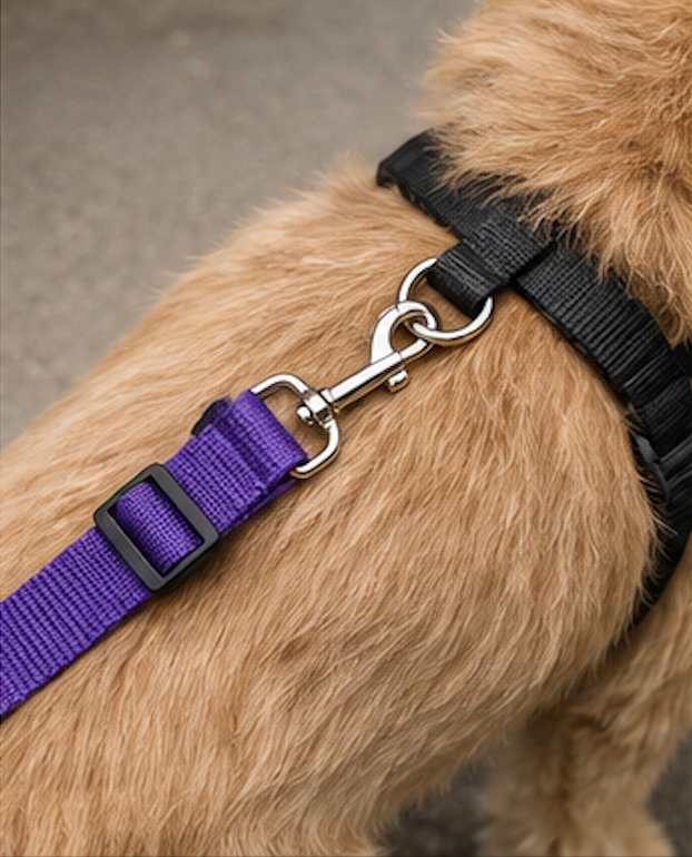 Dog Car Seat Belt – Adjustable Safety Harness for Dogs in Vehicles